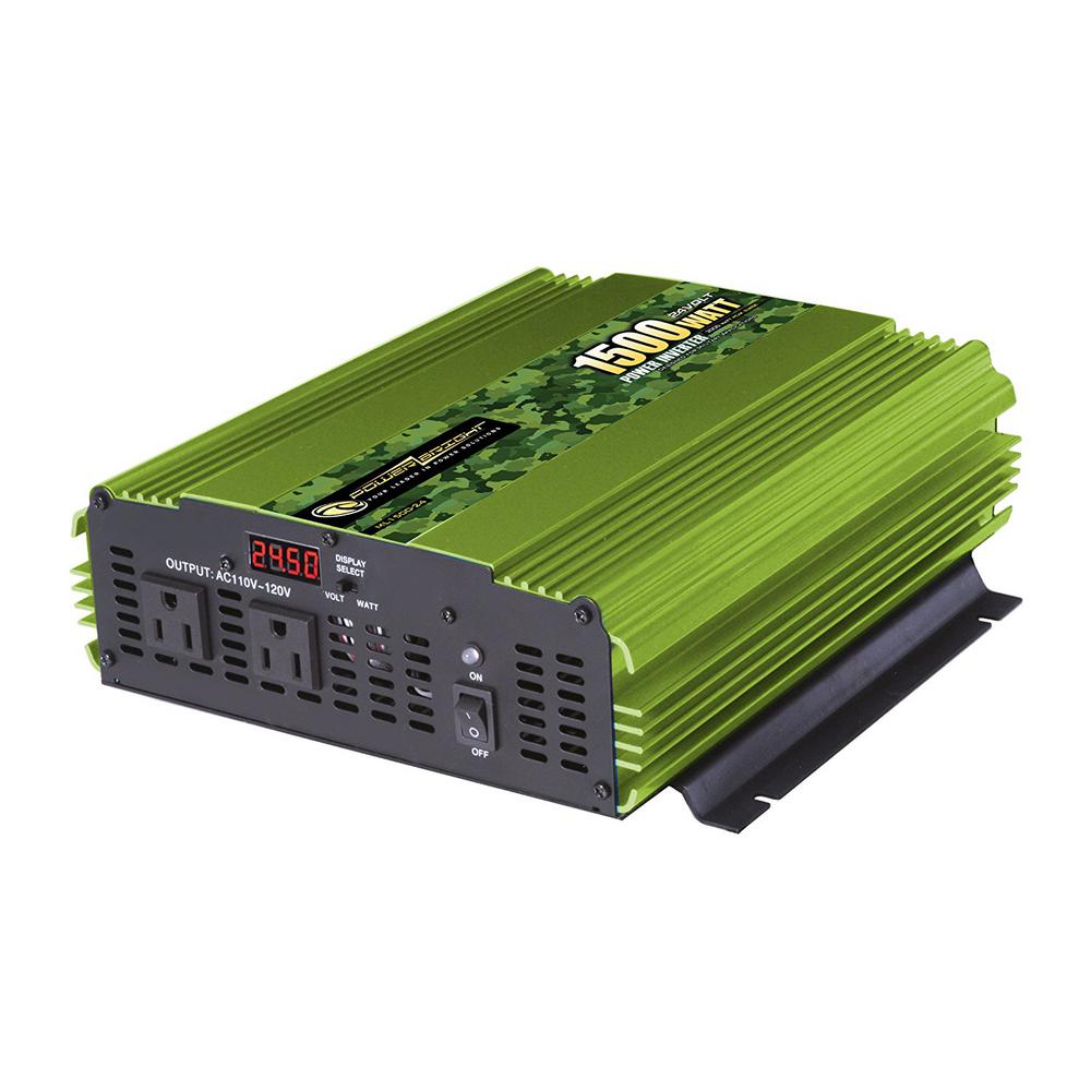 Car Inverters Battery Charging Systems The Home Depot 1500 Watts