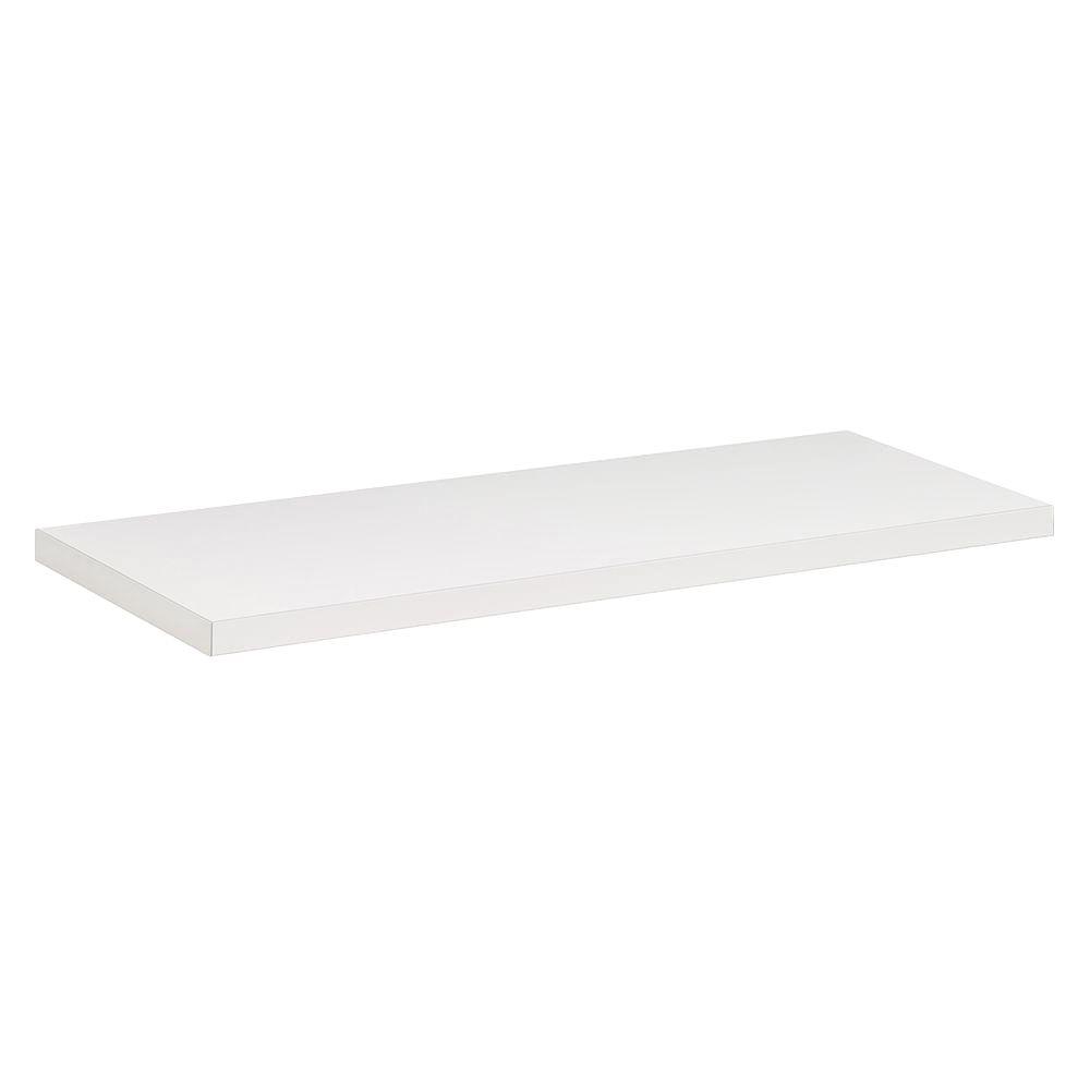 Dolle 23-1/2 in. x 8 in. x 3/4 in. Lite Shelf in White-55008 - The Home ...