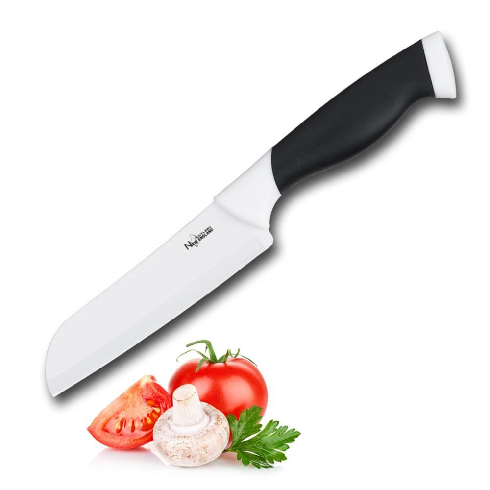 New England Cutlery 5 In Ceramic Santoku Knife 84031 The Home Depot Ceramic Santoku Knife
