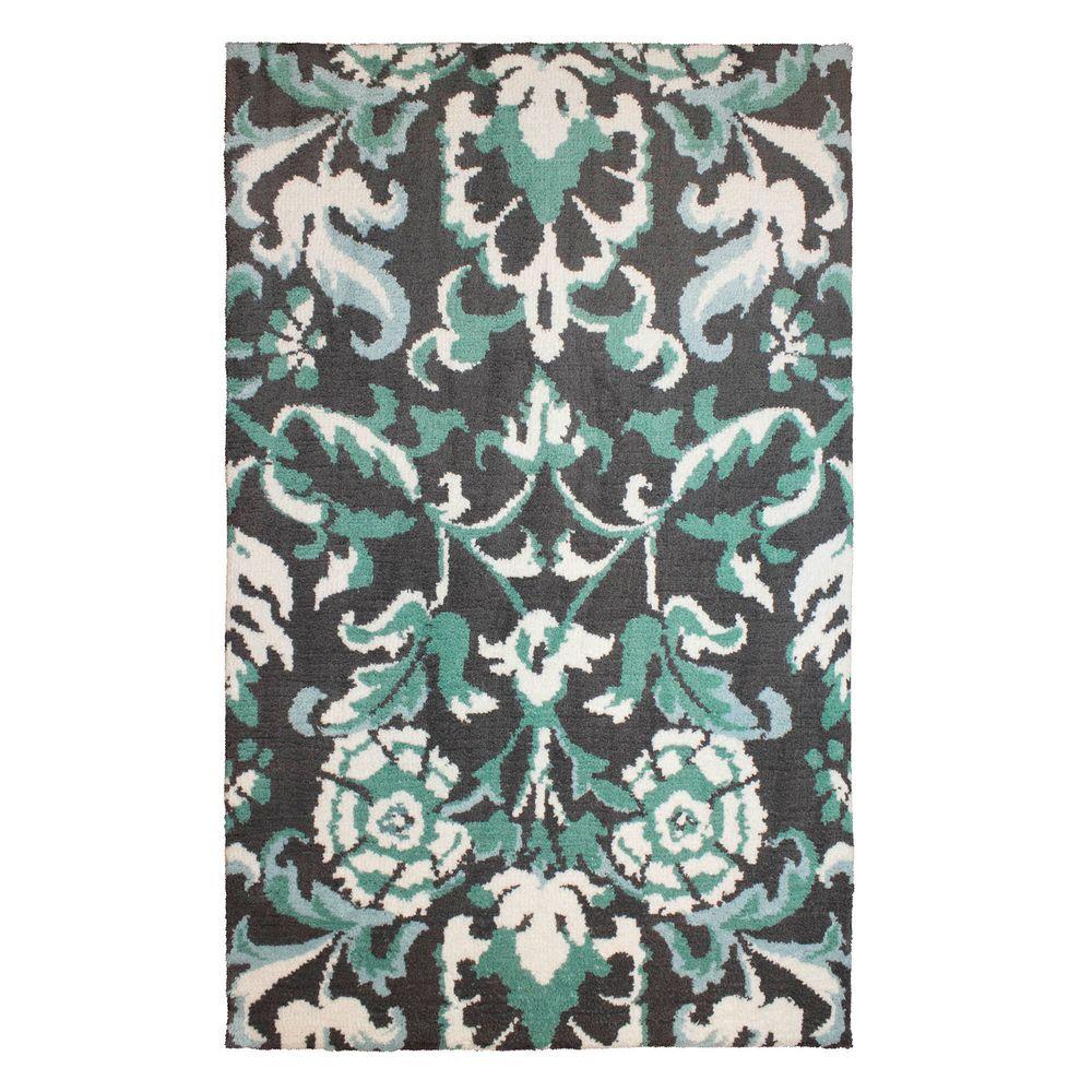 Laura Ashley Penelope Plush Knit Duck Egg Blue 4 Ft X 6 Area Penelope Plush Knit Duck Egg Blue 4 Ft X 6 Area Rug