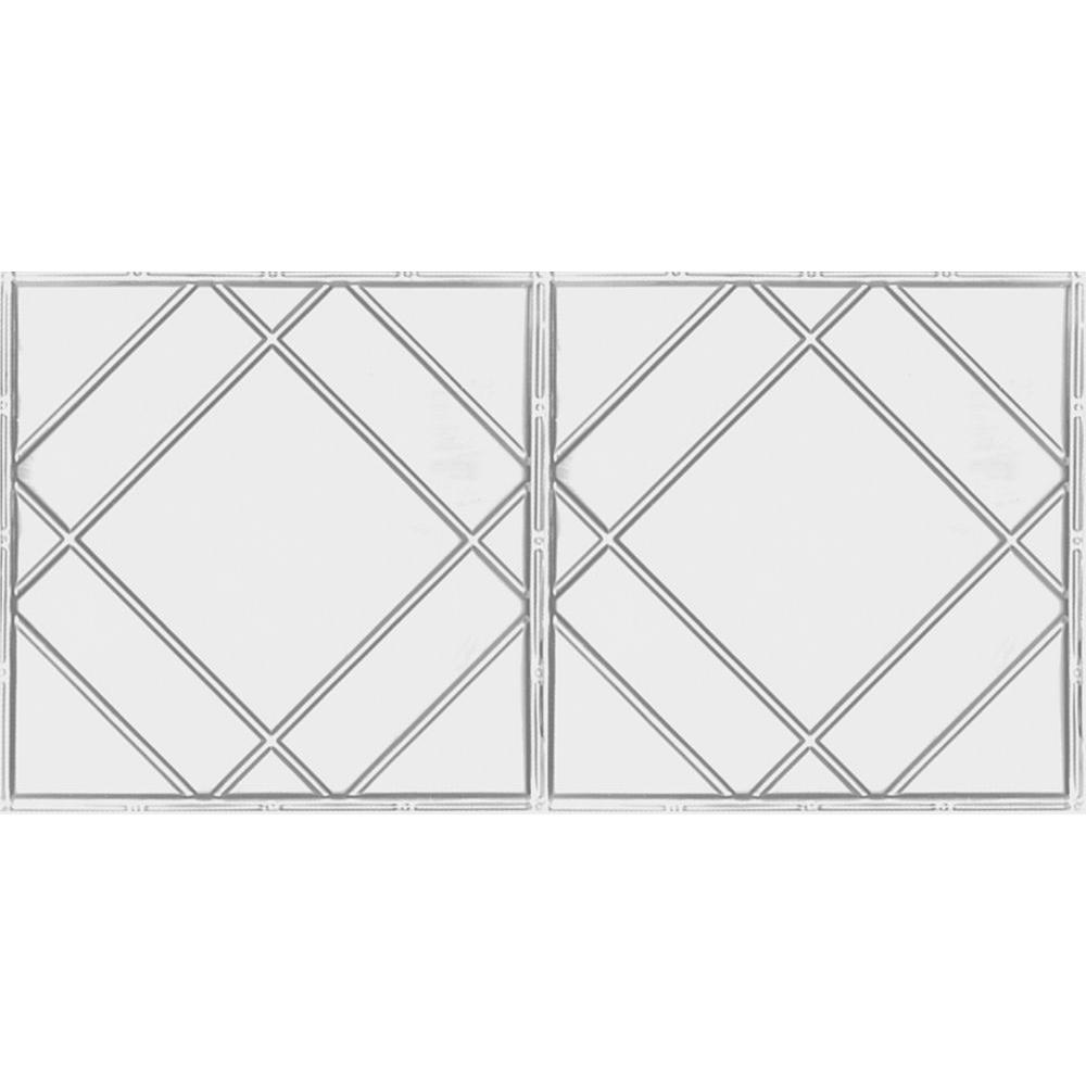 Shanko 2 ft. x 4 ft. Nailup/Direct Application Tin Ceiling Tile in