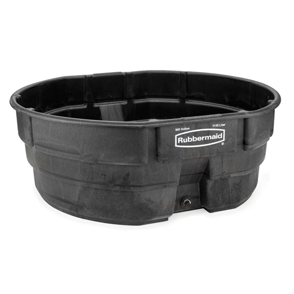 Rubbermaid Commercial Products 300 Gal Stock Tank Rcp4247bla The Rubbermaid Commercial Products 300 Gal Stock Tank