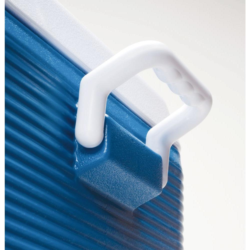 rubbermaid 45 quart wheeled cooler