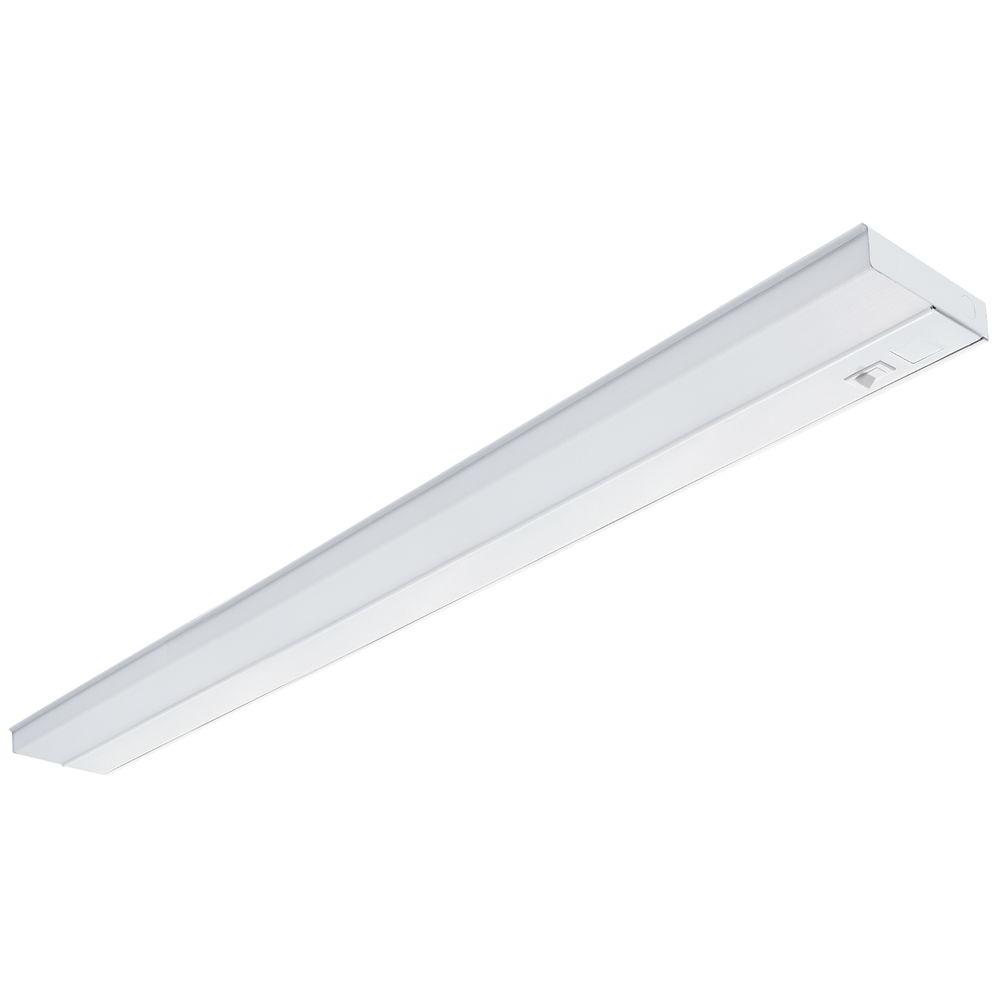 Lithonia Lighting 42 In White T5 Fluorescent Under Cabinet Light Uc 42e 120 Swr M6 The Home Depot 9995