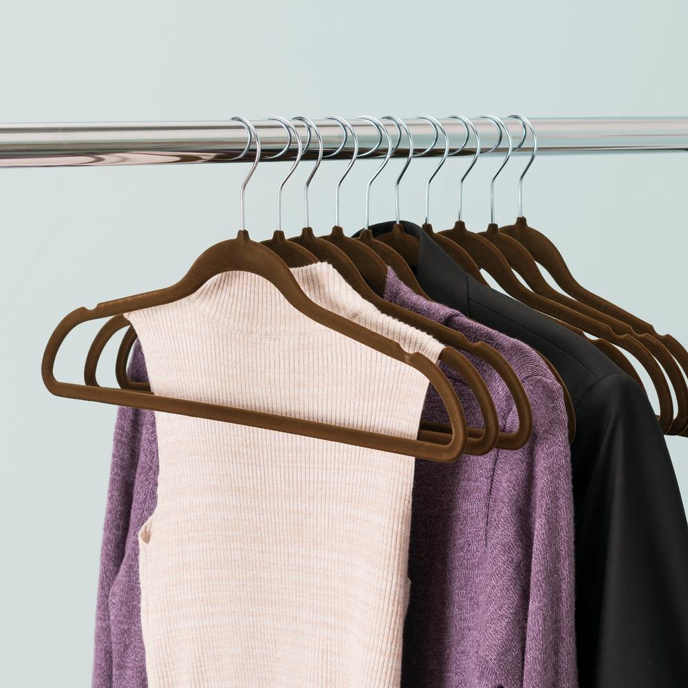 Velvet Hangers Closet Organizers The Home Depot