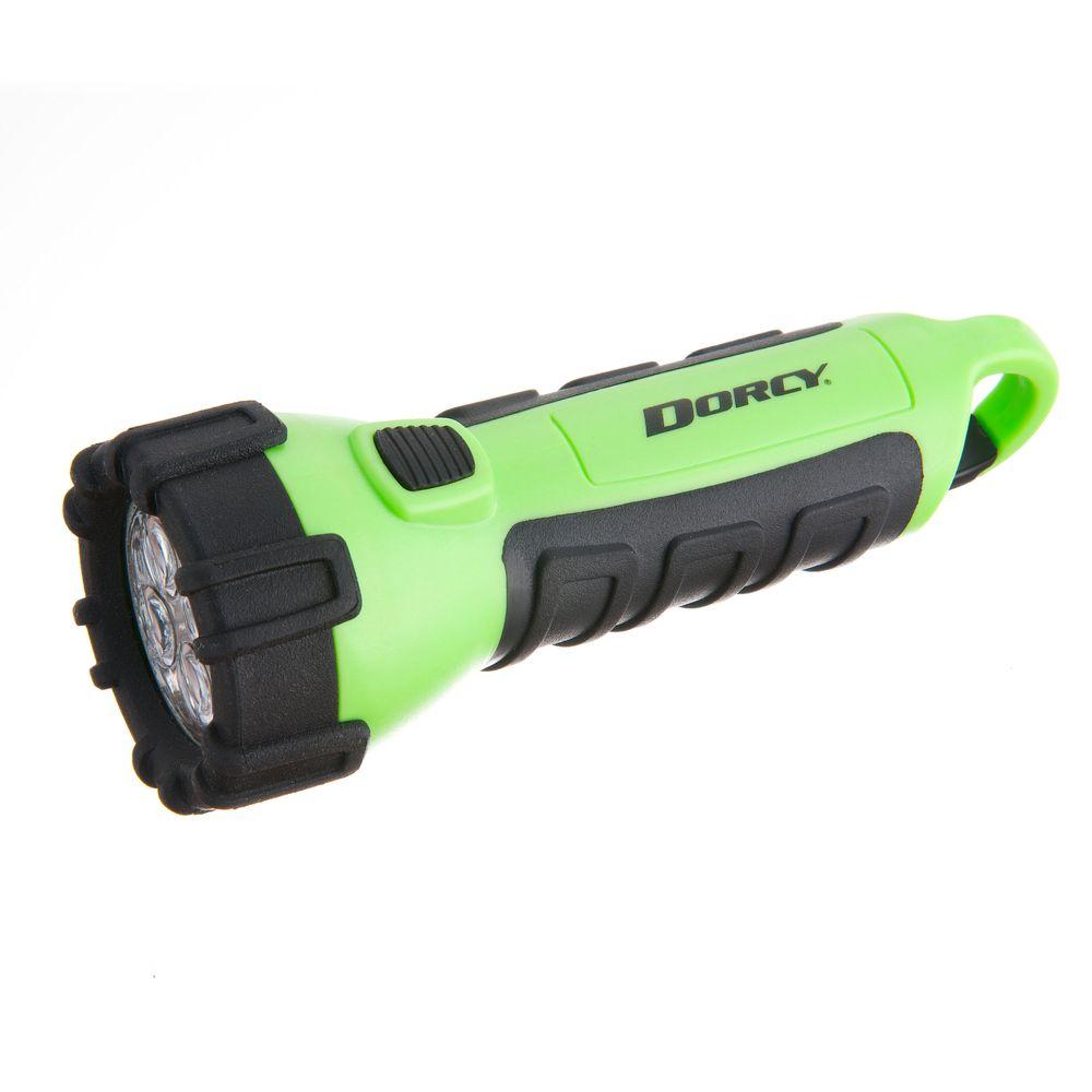green flashlight