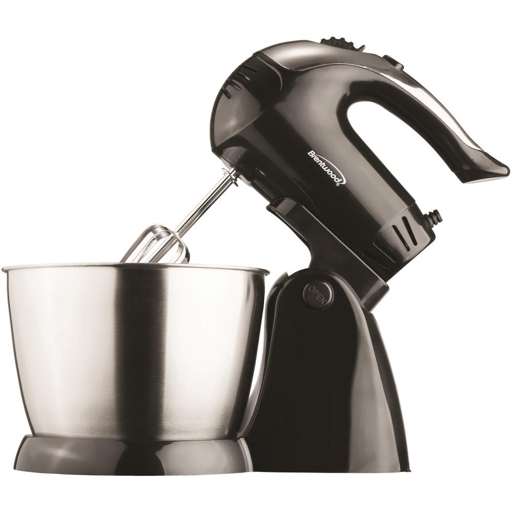 electric hand mixer with bowl