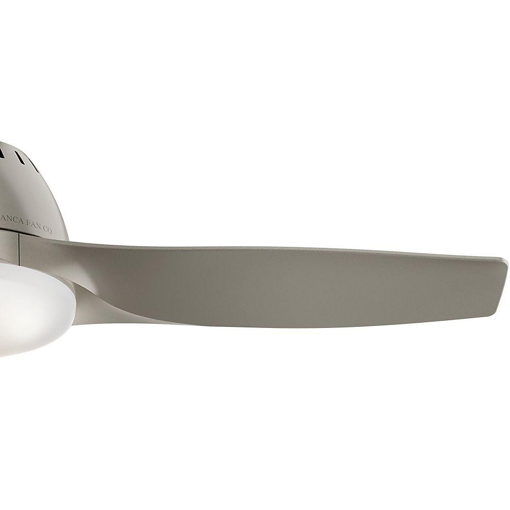 Casablanca 44 Wisp Pewter Finish 3 Blade Remote Light Ceiling Fan Ceiling Fans Universitasfundacion Home Garden