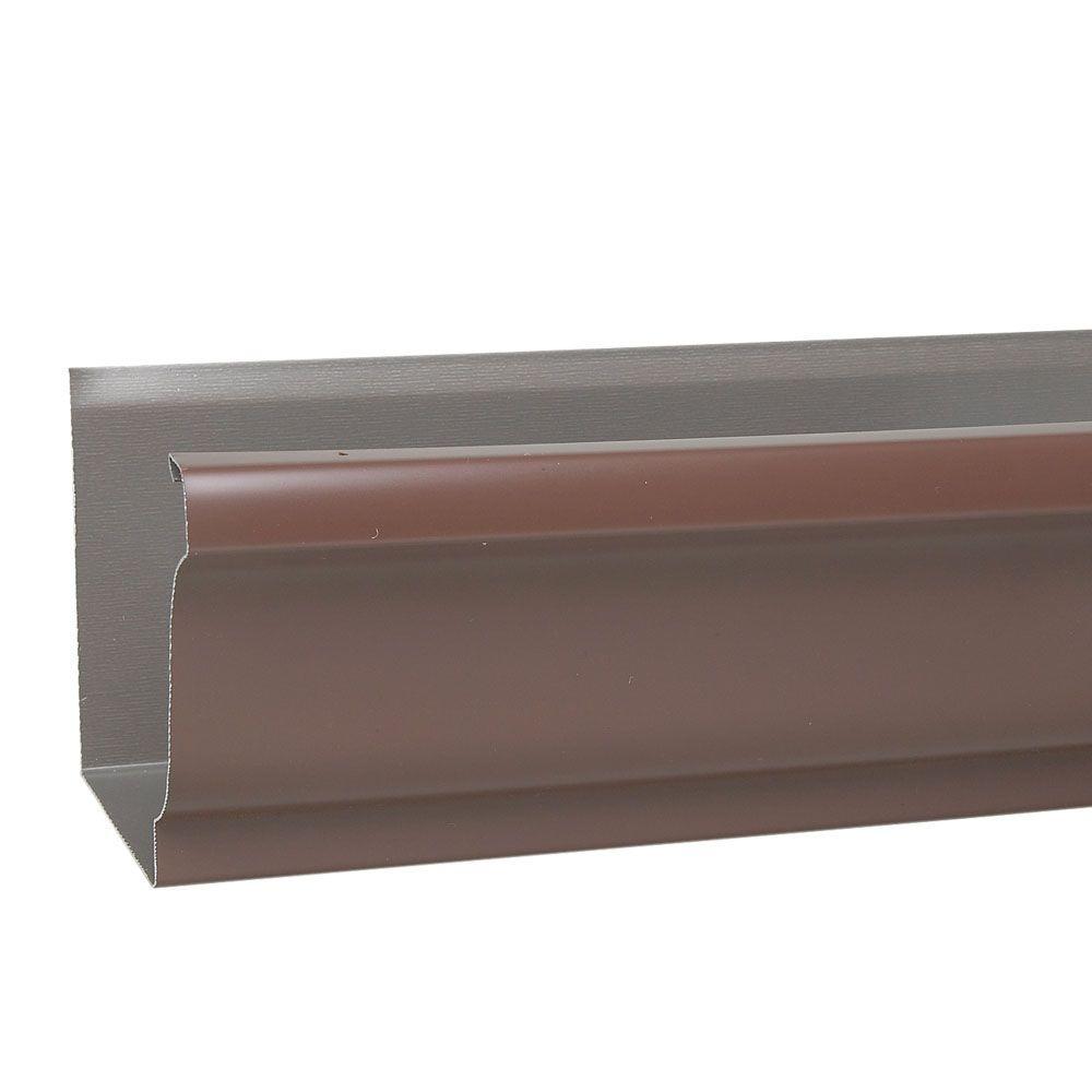 Amerimax Home Products 10 Ft. Brown Vinyl K-Style Gutter-M1573 - The ...