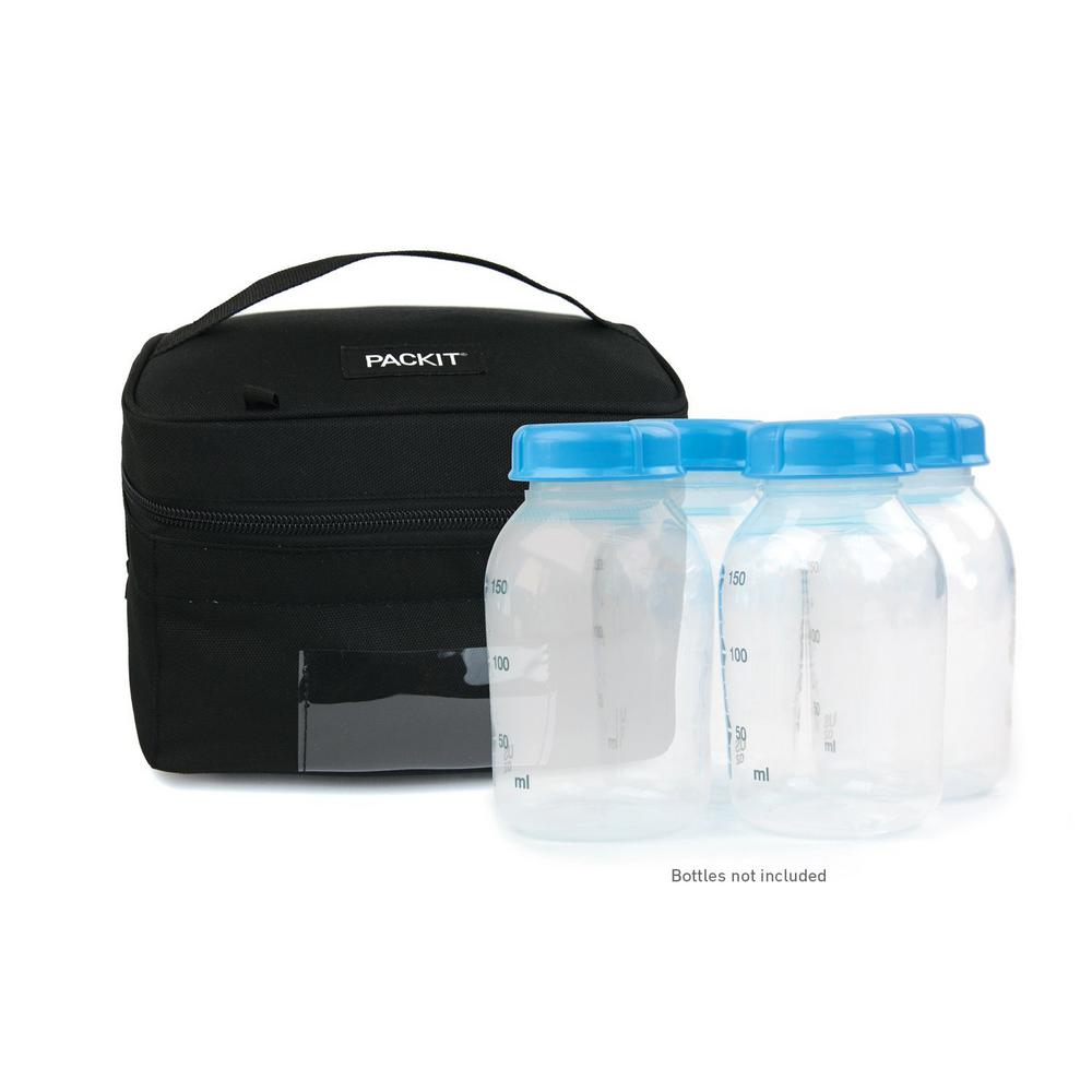 Black Baby Bottle Bag
