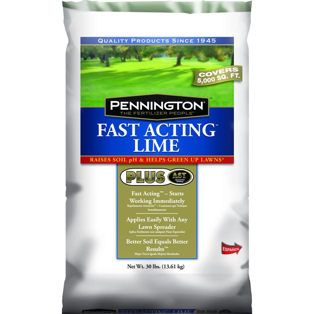 Pennington 30 lb. Fast Acting Lime Plus AST-100519383 - The Home Depot