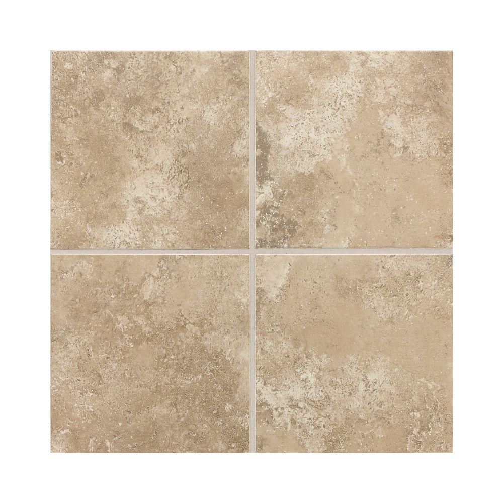 Daltile Stratford Place Willow Branch 6 in. x 6 in. Glazed Ceramic Wall