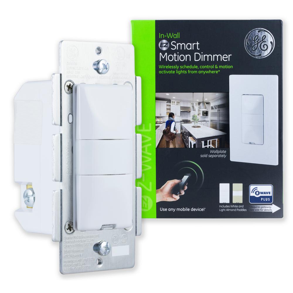 GE ZWave Plus 500 Series MotionSensing InWall Dimmer26933 The