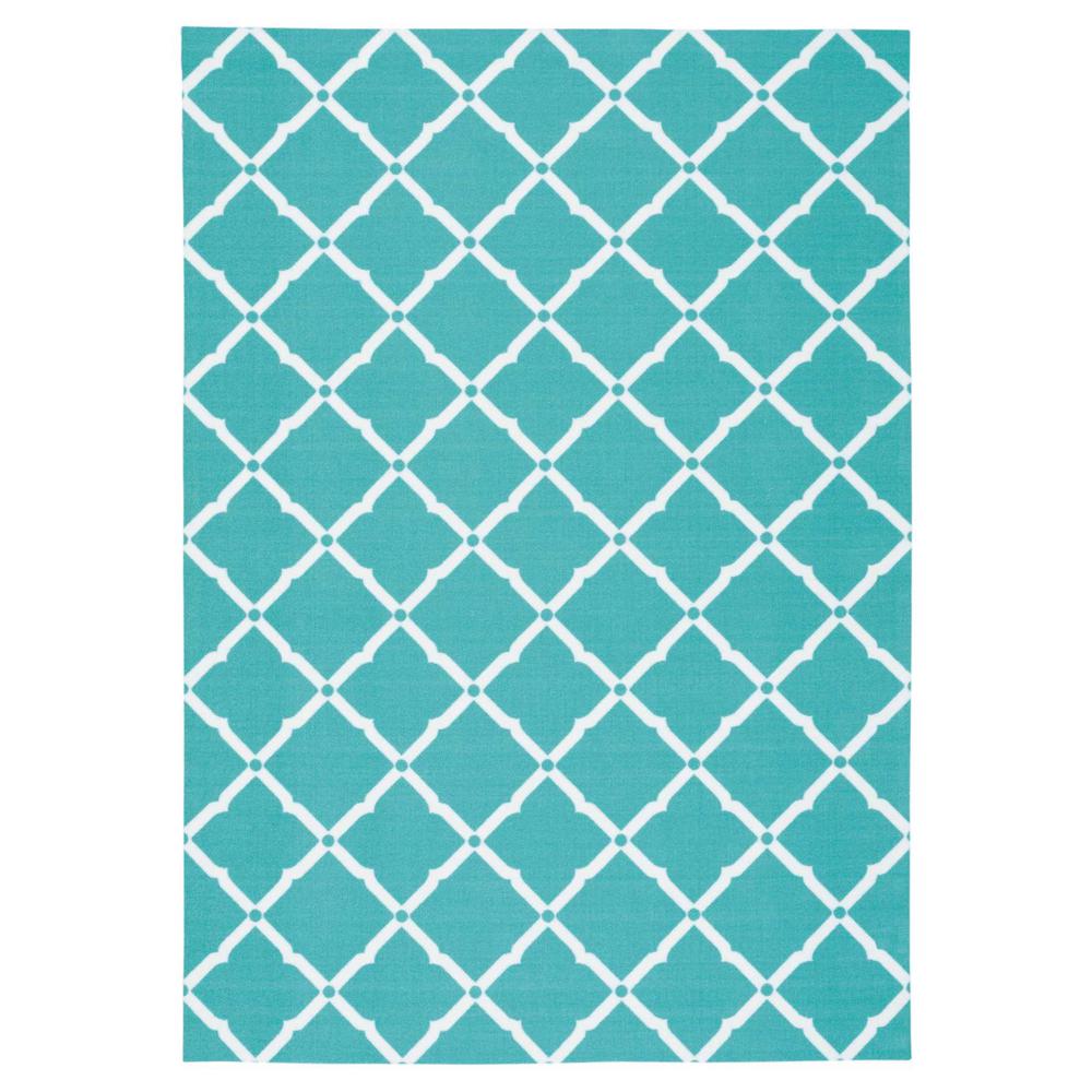 Teal 5 X 7 Outdoor Rugs Rugs The Home Depot