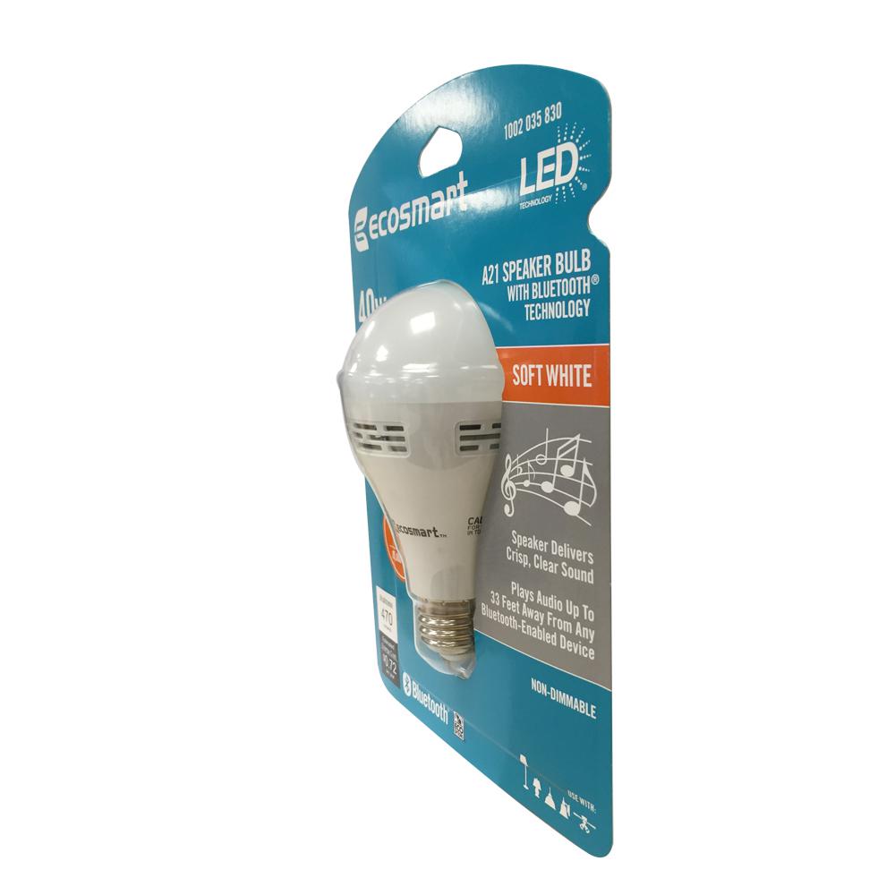 bluetooth light bulb speaker home depot