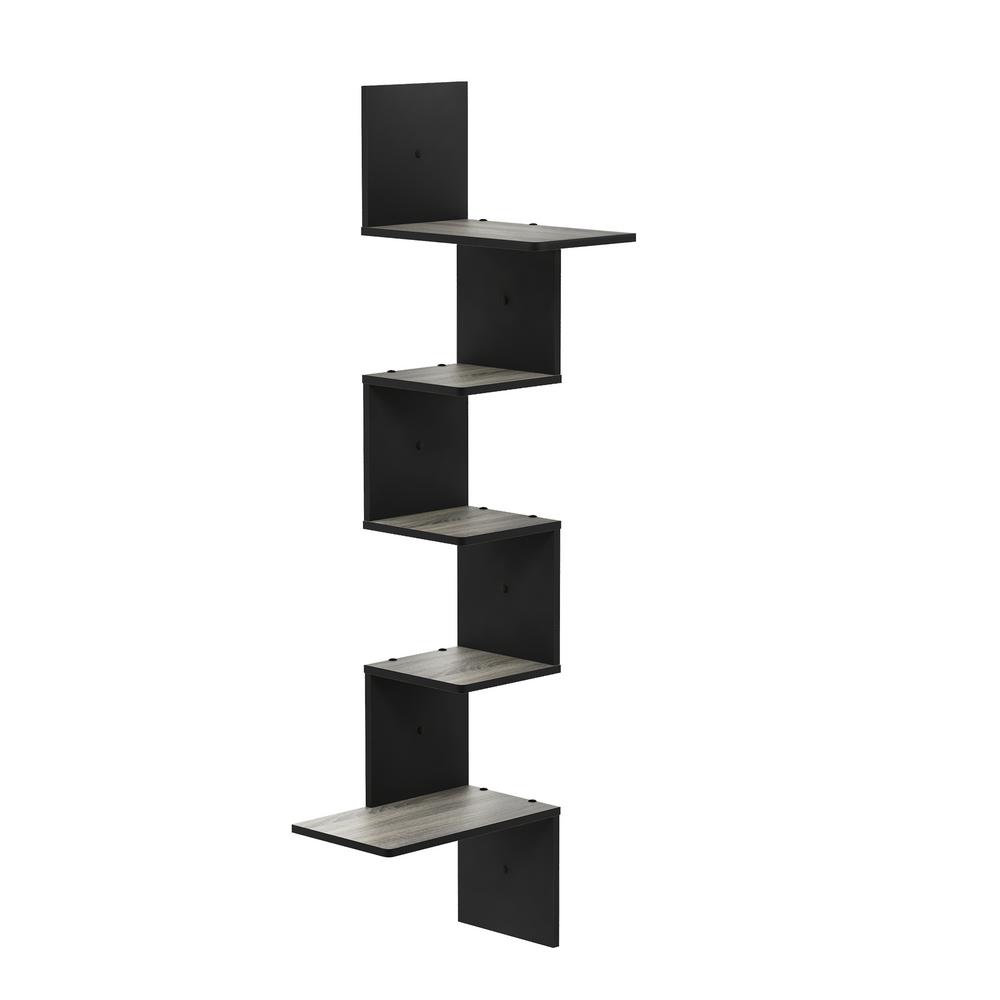 Rossi Modern 13 In X 49 French Oak Grey Wood Decorative Wall Shelf
