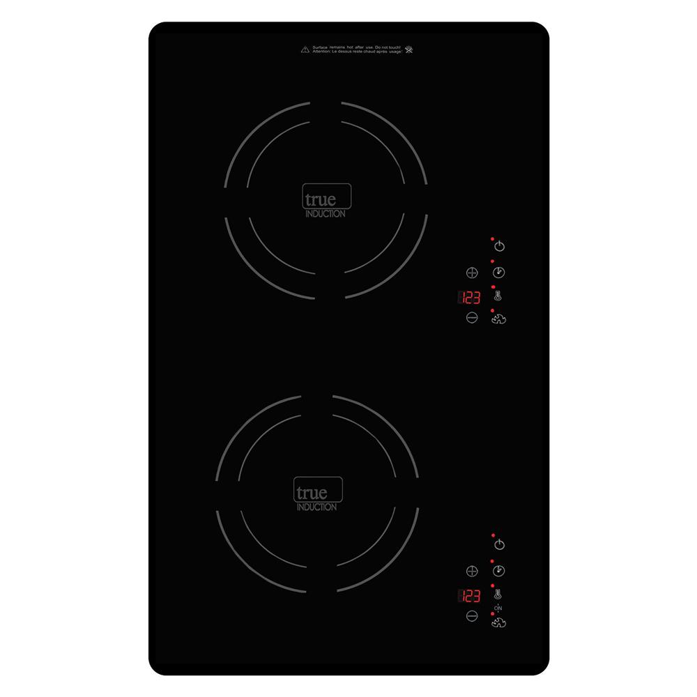 True Induction Dual Burner 24 In Induction Cooktop Vertical