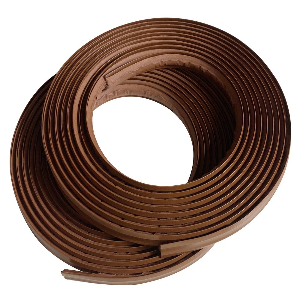 InstaTrim 1/2 In. X 10 Ft. Dark Brown PVC Inside Corner Self-adhesive ...