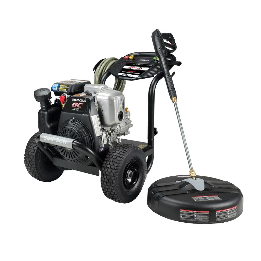 Simpson 3300 Psi Pressure Washer With Honda Engine