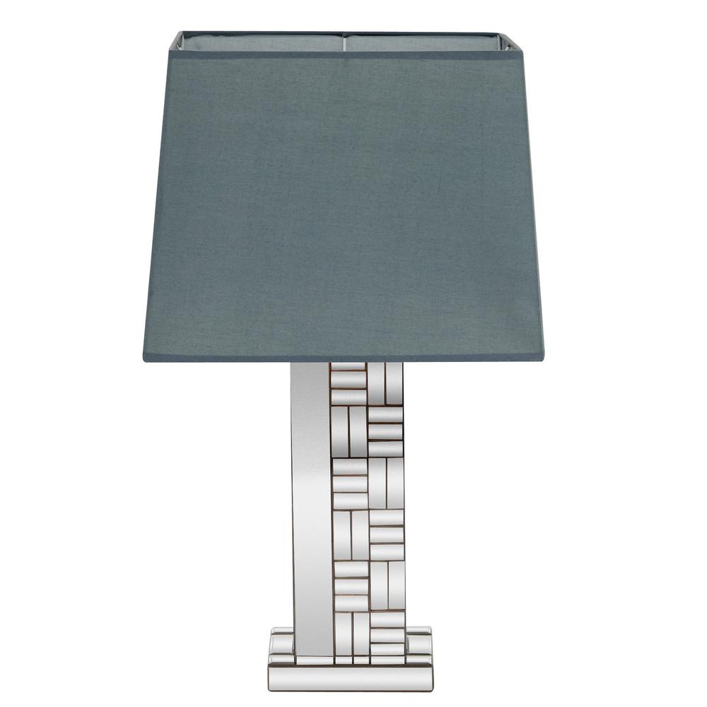 tall glass lamp base