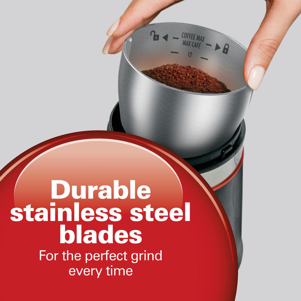 Hamilton Beach Custom Grind 5 oz. Black Blade Coffee Grinder80393