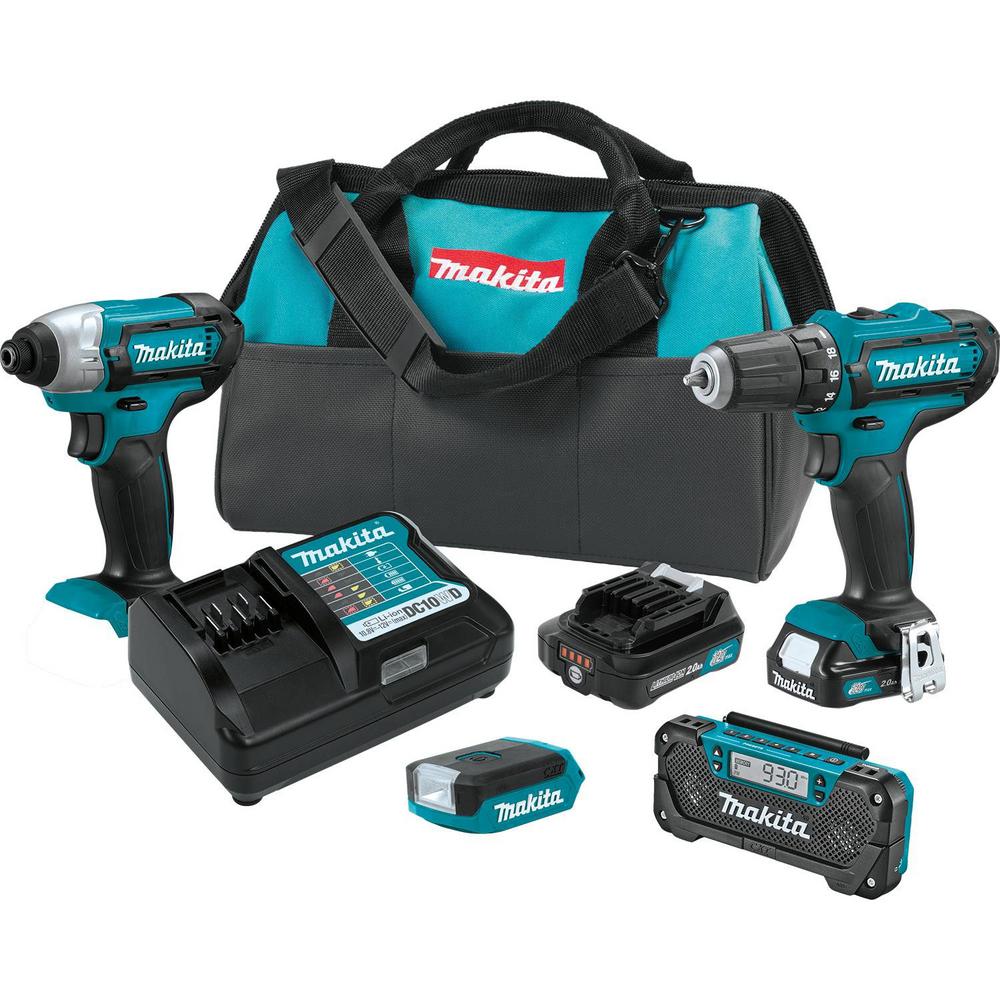 Makita - Power Tool Combo Kits - Power Tools - The Home Depot