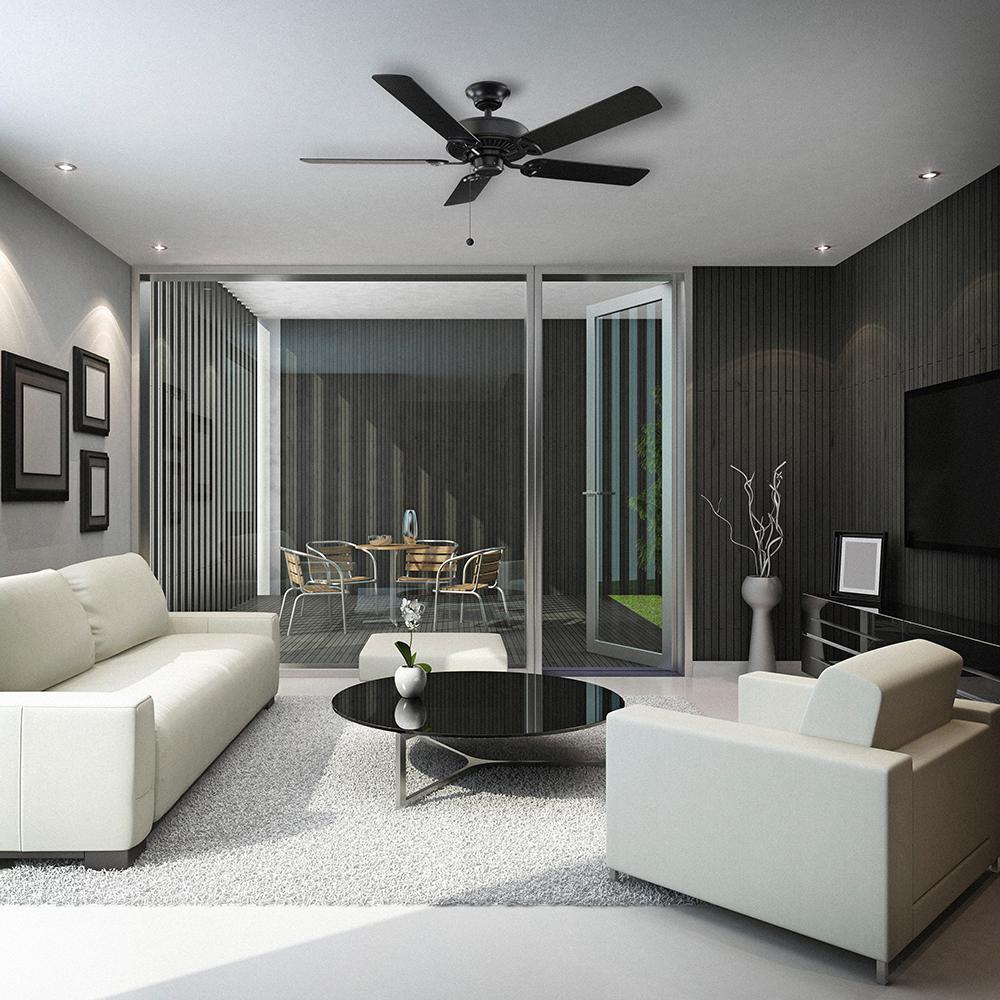 Farmington 52 In Indoor Natural Iron Ceiling Fan 32764 The Home