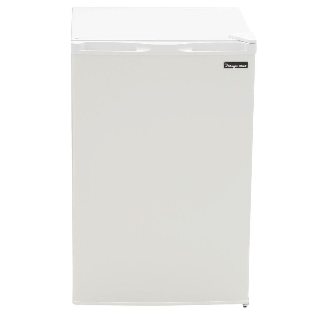 Magic Chef 3 0 Cu Ft Upright Freezer In White Mcuf3w2 The Home Depot