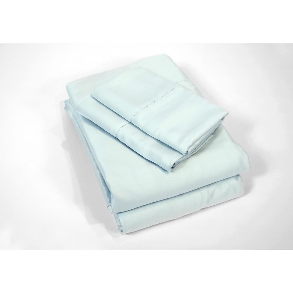 Caro Home 100 Rayon From Bamboo Sky Queen Sheet Set 53516qnb05 Caro Home 100 Rayon From Bamboo Sky Queen Sheet Set