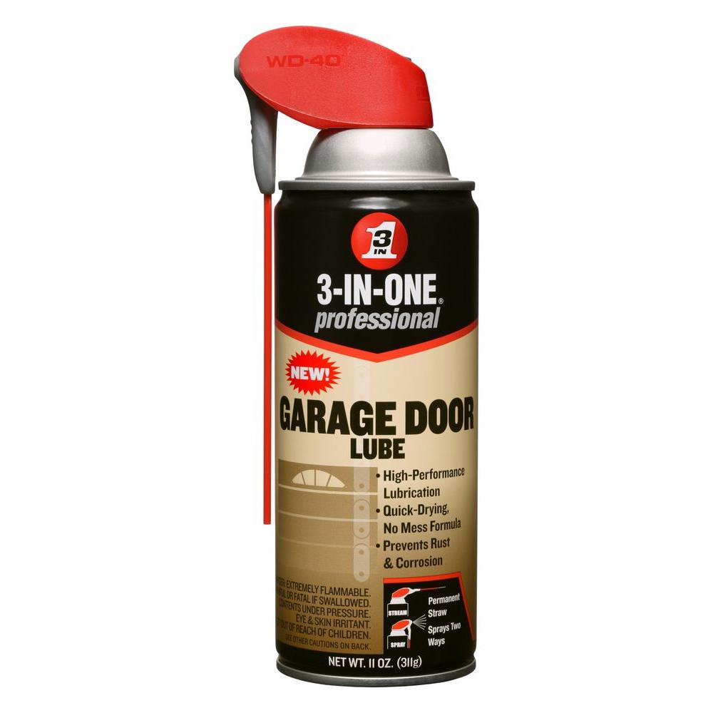 WD 40 3 In 1 11 Oz Garage Door Lubricant 100584 The Home Depot