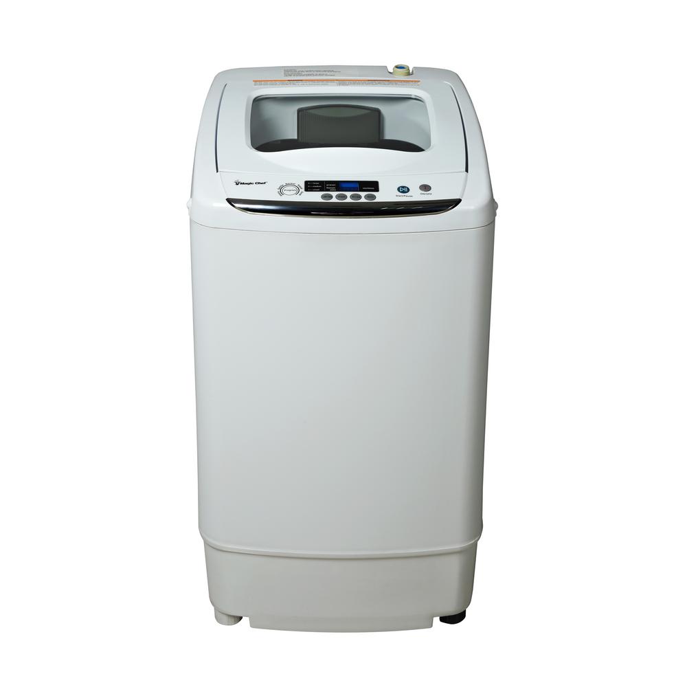 Magic Chef Compact 2.6 cu. ft. Electric Dryer in WhiteMCSDRY1S The