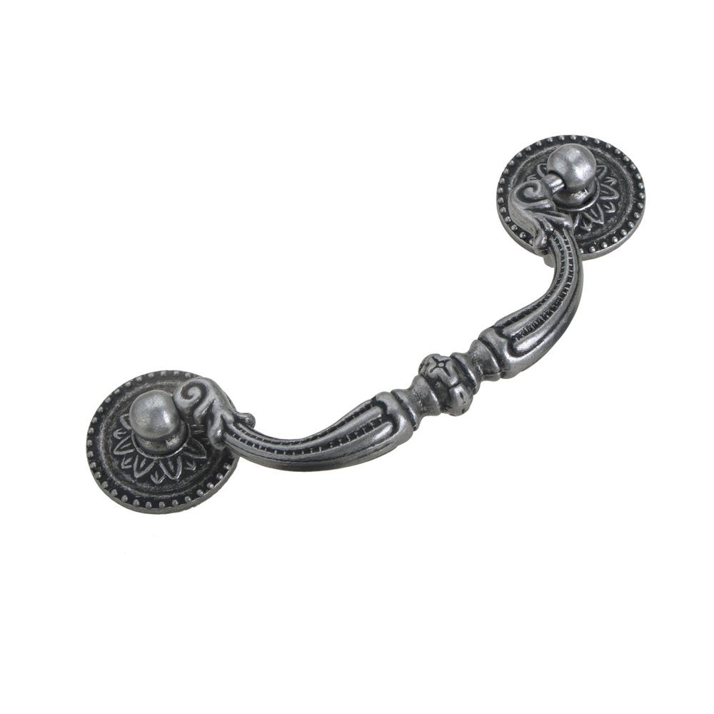Drop Hanging Pull Pewter Drawer Pulls Cabinet Hardware The