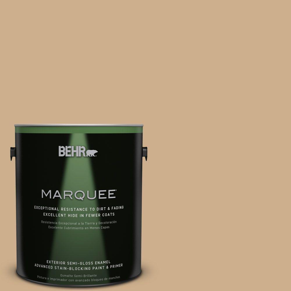 BEHR MARQUEE 1gal. PPU720 Raffia Ribbon SemiGloss Enamel Exterior