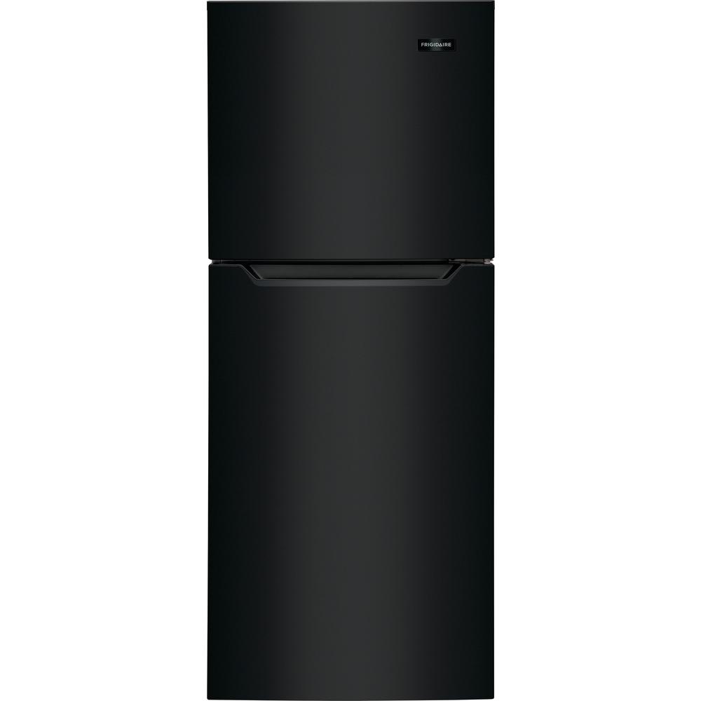 GE 11.6 cu. ft. Freestanding Top Freezer Refrigerator in Black