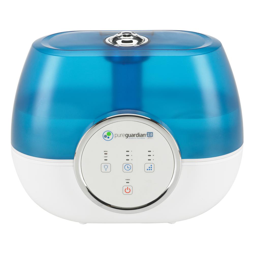 2 Gal. 120Hour Ultrasonic Cool Mist Humidifier with Aromatherapy