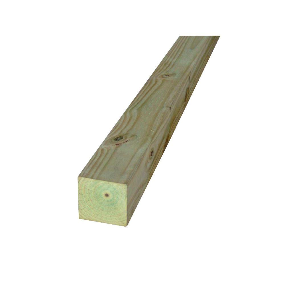 4 In X 4 In X 6 Ft 2 Pine Pressure Treated Lumber mcg The Home Depot