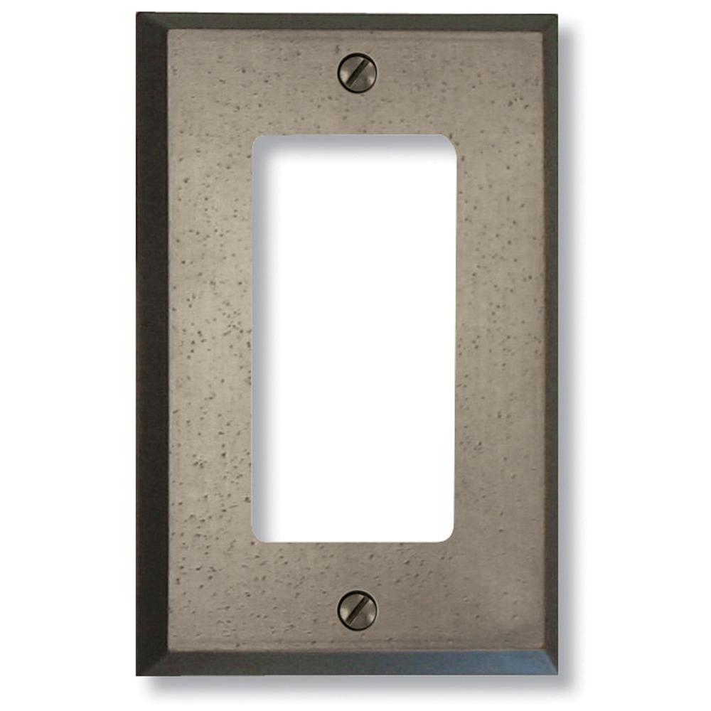 Amerelle 1 Decora Wall Plate Red Oak4008R The Home Depot