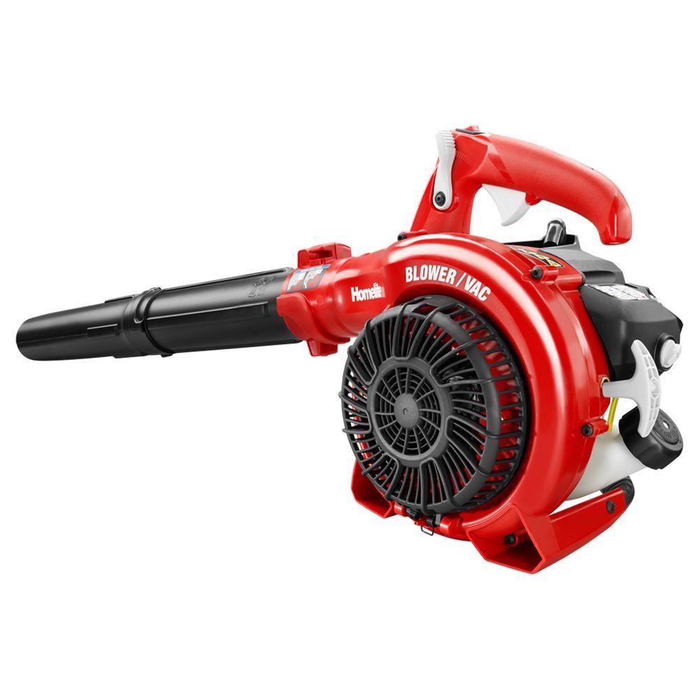 Homelite 150 MPH 400 CFM 26cc Gas Handheld Blower VacuumUT26HBV The