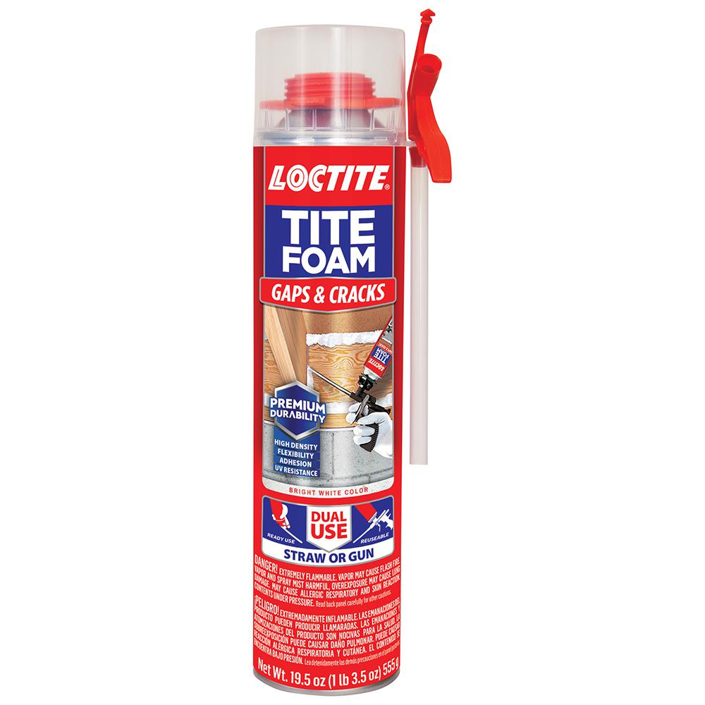 Loctite Tite Foam Dual Use Pro Can Gaps And Cracks 19 6 Oz Spray Foam Sealant 2644449 The Home Depot