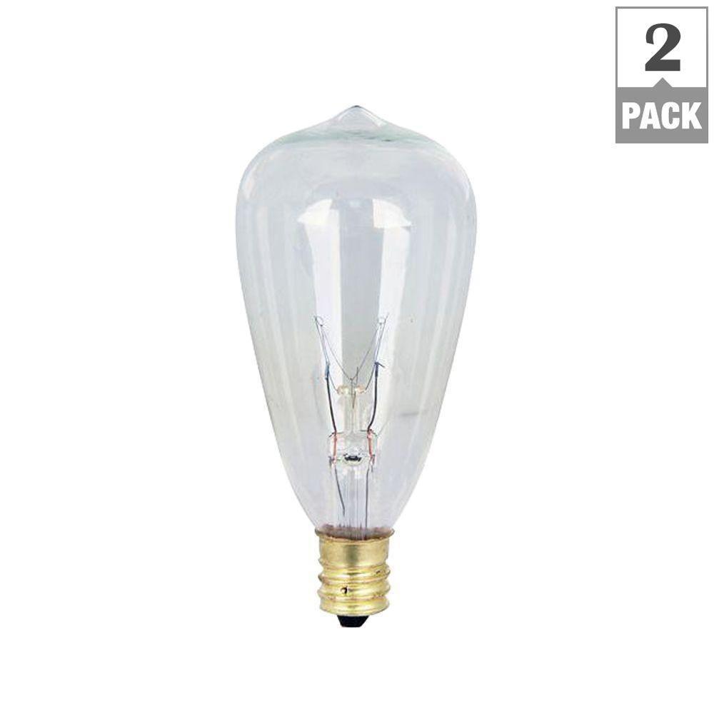 Feit Electric 7 Watt Soft White 2200k St12 Dimmable Incandescent Feit Electric 7 Watt Soft White 2200k St12 Dimmable Incandescent Original Vintage Style