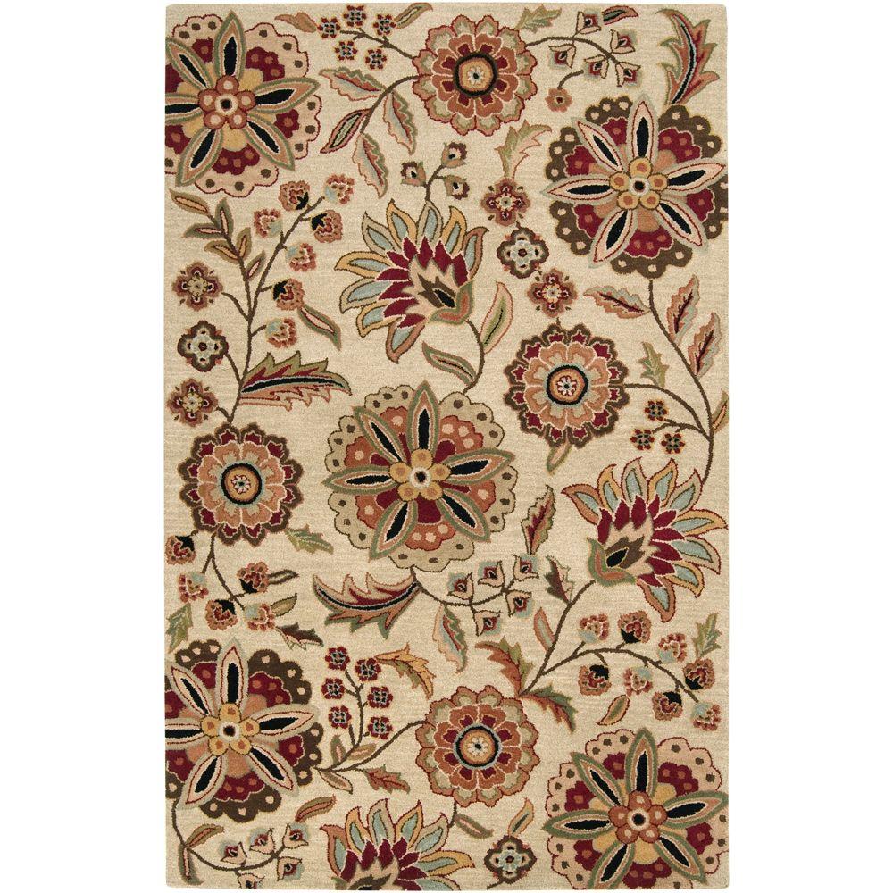 Artistic Weavers Sarah Ivory 5 ft. x 8 ft. Area RugSAR5035 The Home