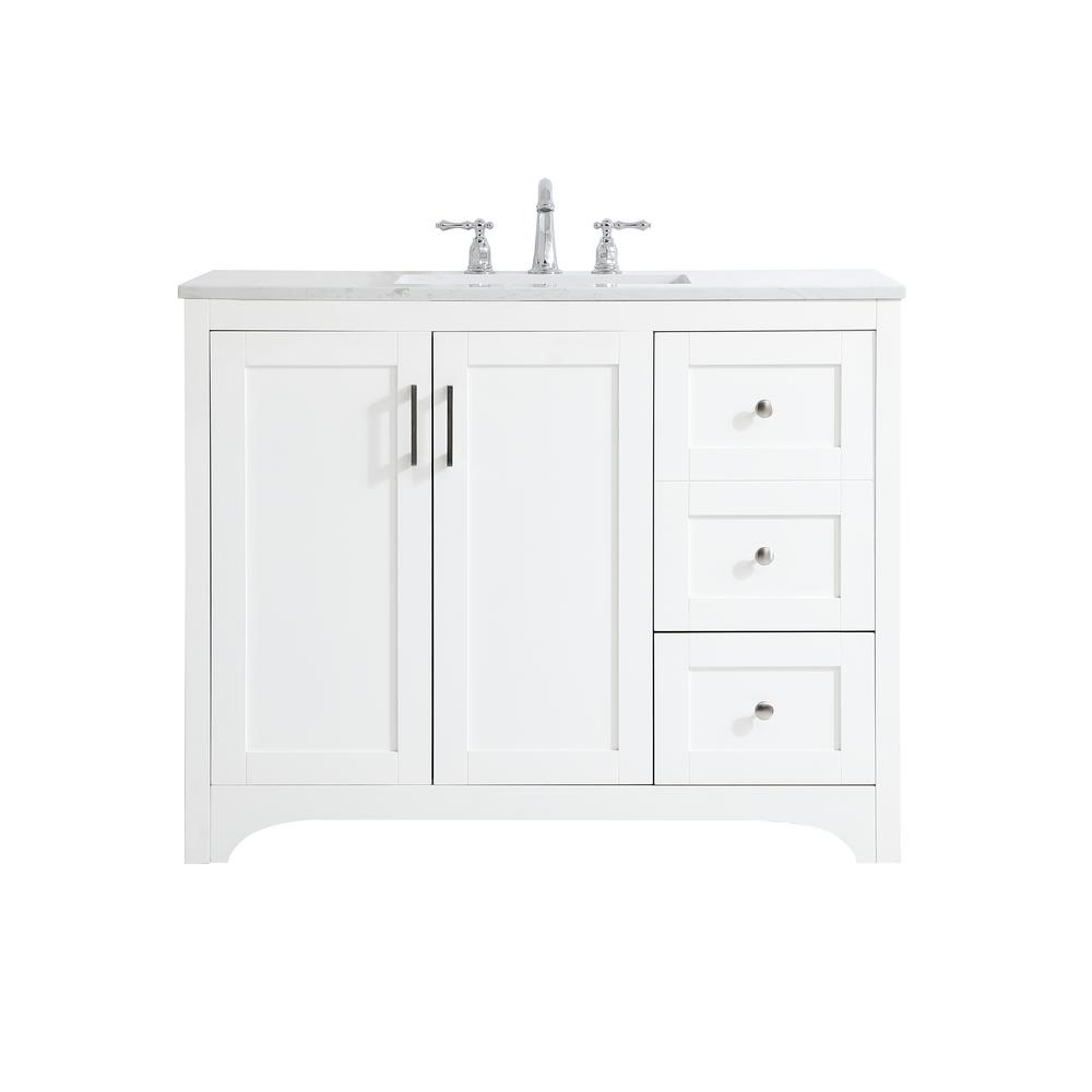 42 Inch Vanities Bathroom Vanities Bath The Home Depot