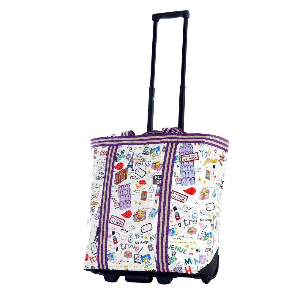olympia rolling tote bags