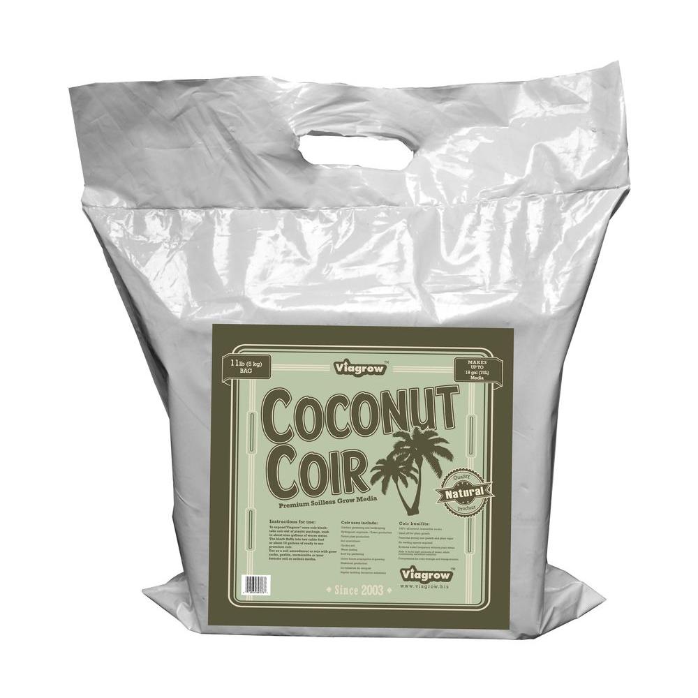 coir coconut block grow viagrow lb depot