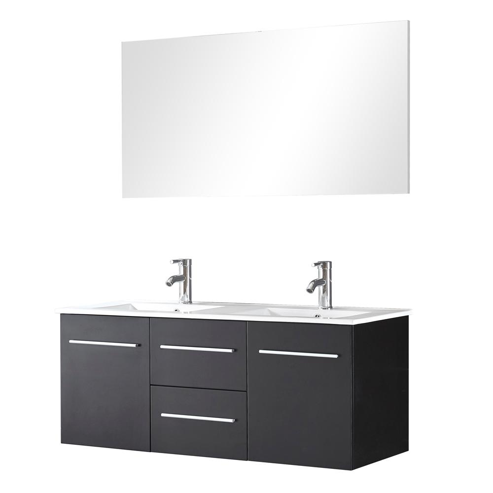 Mediterraneo Regina 48 In W X 19 D 21 H Vanity Wenge Mediterraneo Regina 48 In W X 19 D 21 H