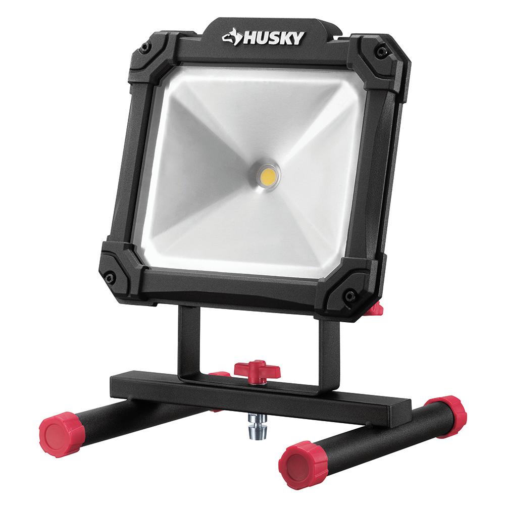 Husky 3500lm LED Portable WorklightK40187 The Home Depot