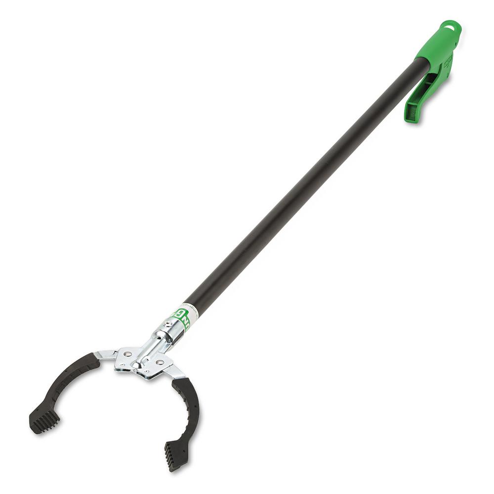 Unger 51 in. Black/Green Nifty Nabber Trash Picker Extension Arm with