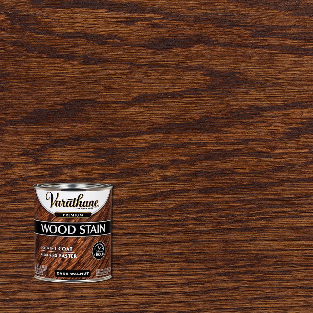 Dark Walnut Interior Wood Stain Interior Wood Stain & Finishes The Home Depot