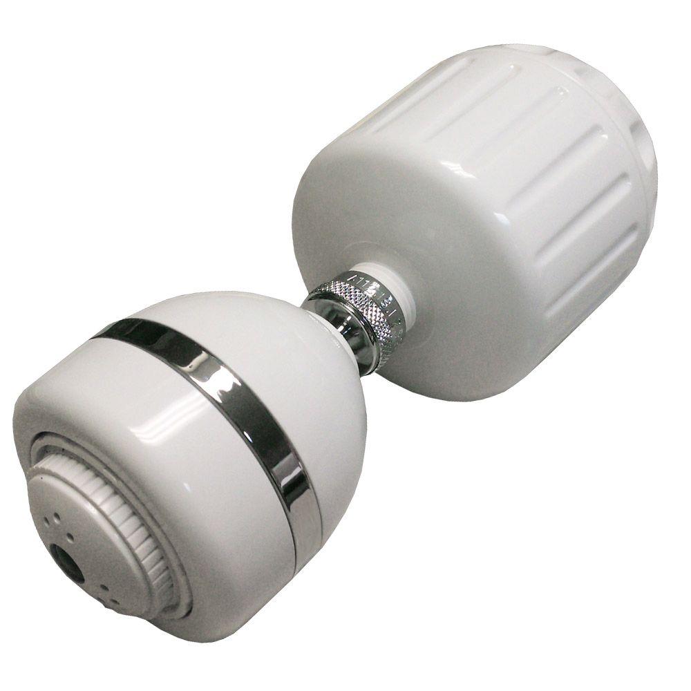 UPC 741517103135 product image for Sprite Showers Shower Hardware High-Output Shower Filter with Showerhead White H | upcitemdb.com