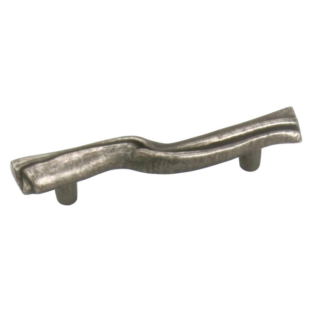 Laurey Pewter Drawer Pulls Cabinet Hardware The Home Depot